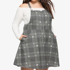 ISO- Kingdom Hearts Plaid O-Ring Skirtall Size 3